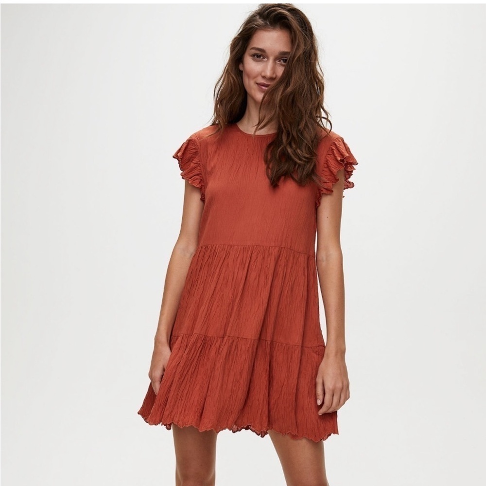 Aritzia Wilfred La Boheme Sidonie Mini Dress